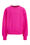 Mädchen-Sweatshirt, Leuchtend rosa