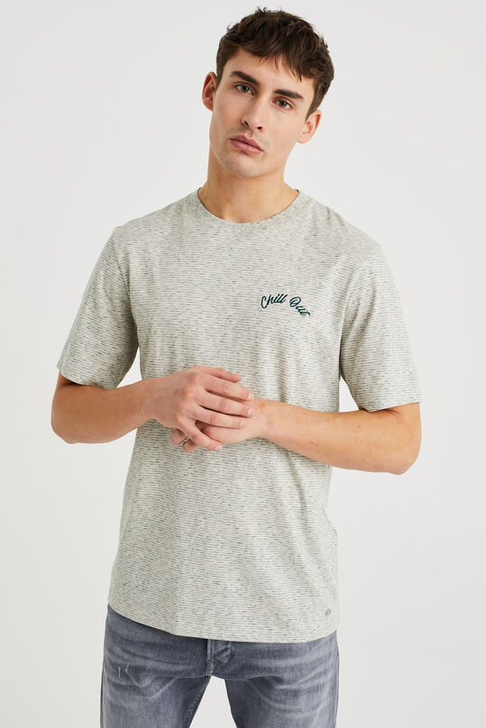 Herren-T-Shirt mit Muster, Grün