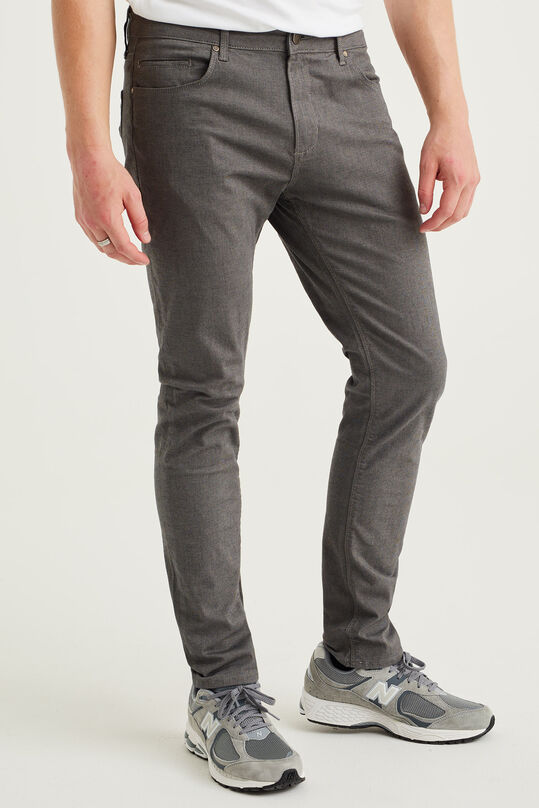 Herren-Slim-Fit-Jeans aus Jog-Denim, Dunkelgrau