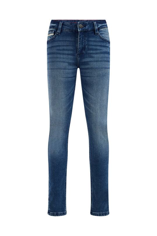 Jungen-Slim-Fit-Jeans mit Stretch, Blau