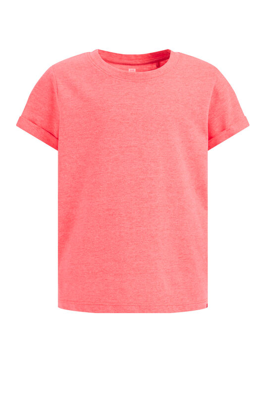 Mädchen-T-Shirt, Leuchtend rosa