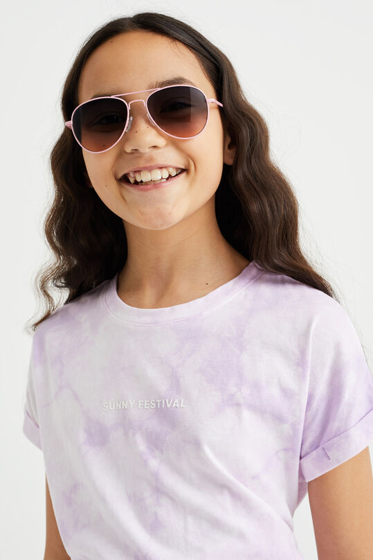 Mädchen-Sonnenbrille, Hellrosa