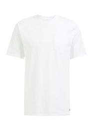 Herren-T-Shirt mit Brusttasche, Weiß