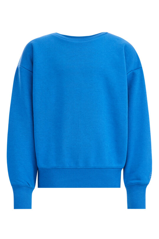 Mädchen-Sweatshirt, Blau