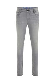 Jungen-Skinny-Fit-Jeans aus Jog-Denim, Grau