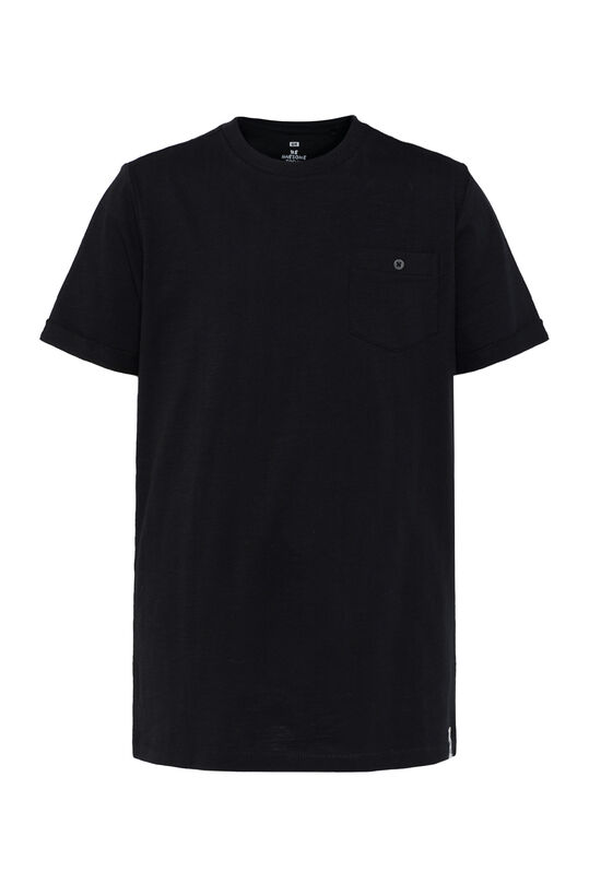 Jungen-T-Shirt aus 100 % Baumwolle, Schwarz