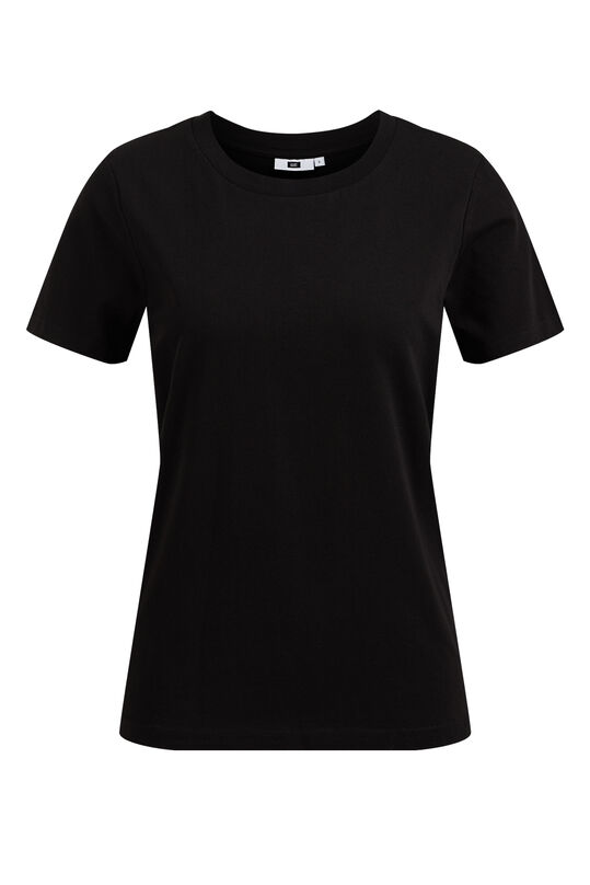 Damen T-Shirt aus Bio-Baumwolle, Schwarz