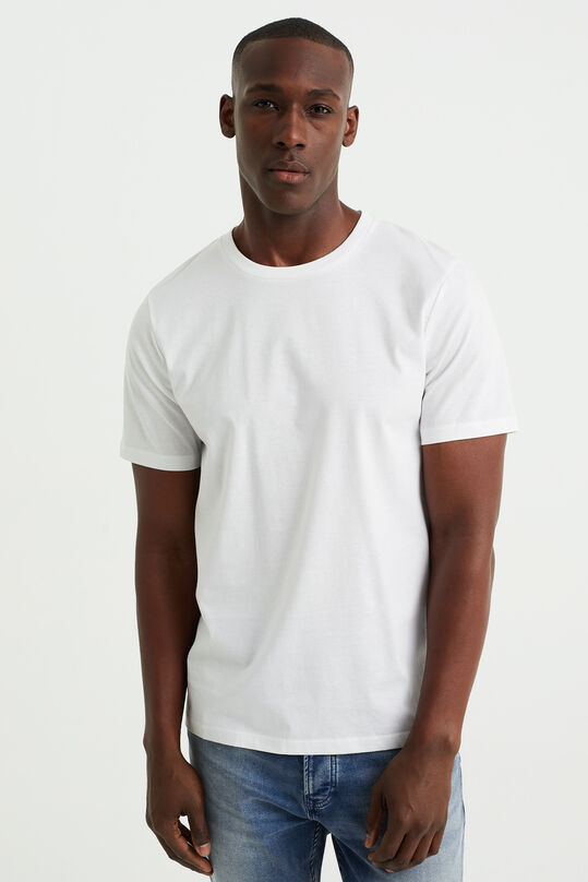 Herren-T-Shirt, Weiß