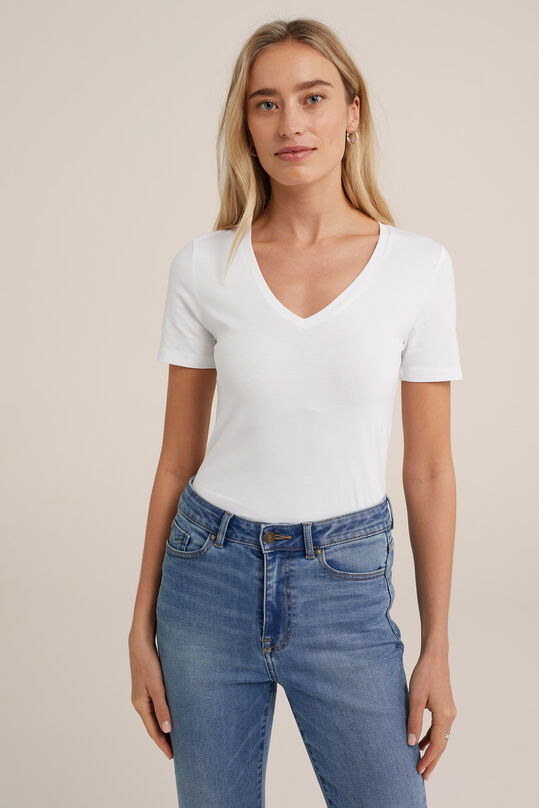 Damen-T-Shirt , Weiß