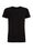 Jungen-Basic-T-Shirt mit Rundhalsausschnitt, Schwarz