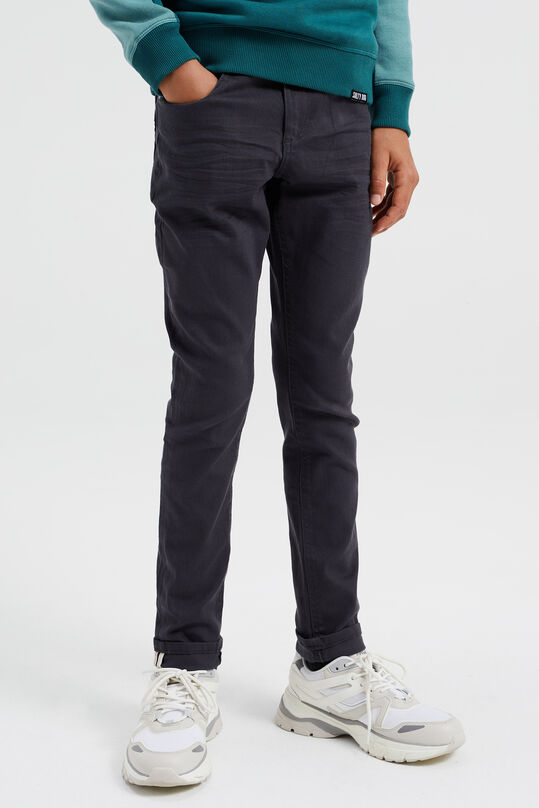 Jungen-Slim-Fit-Jeans mit Stretch, Dunkelgrau