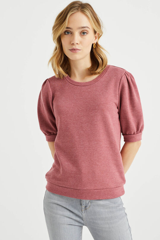 Damen-Sweatshirt, Dunkelrot
