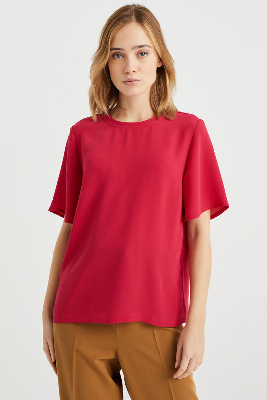 Damen-T-Shirt, Fuchsia