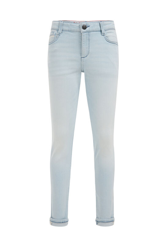 Jungen-Slim-Fit-Jeans mit Stretch, Eisblau