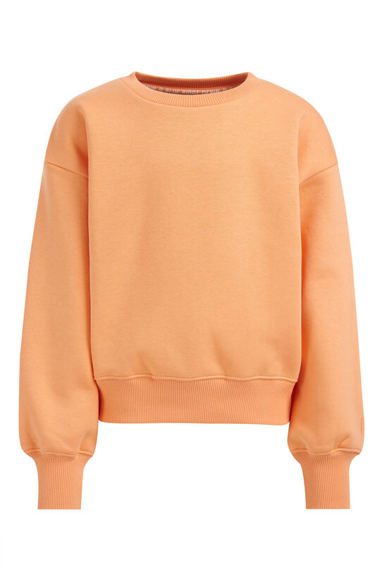 Mädchen-Sweatshirt, Orange