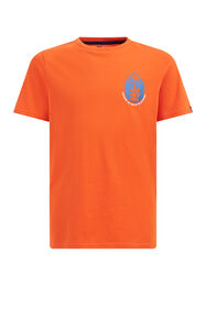 Jungen T-Shirt mit Aufdruck, Orange
