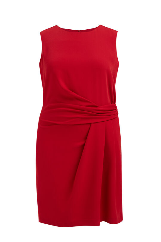 Damenkleid - Curve, Rot