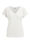 Damen-Jerseyshirt mit Glitzereffekt, Weiß
