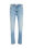 Damen Mid-Rise Boyfriend-Jeans mit Komfortstretch, Dunkelblau