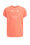 Mädchen-T-Shirt mit Stickerei, Orange