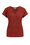 Damen-Jerseyshirt mit Glitzereffekt, Rostbraun