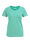 Damen-T-Shirt mit Streifenmuster, Grün