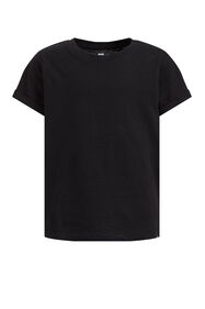 Mädchen-T-Shirt, Schwarz