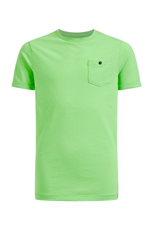 Jungen-T-Shirt, neonfarben, Grün