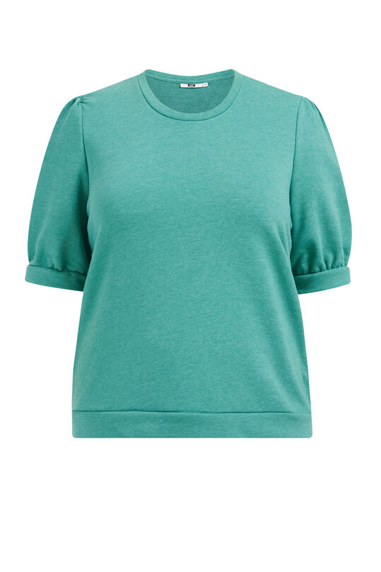 Damen-Sweatshirt – Curve, Eisblau
