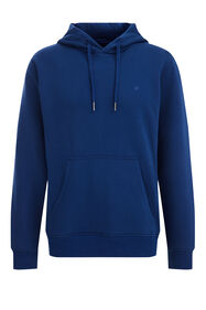 Herren-Sweatshirt mit Kapuze, Kobaltblau