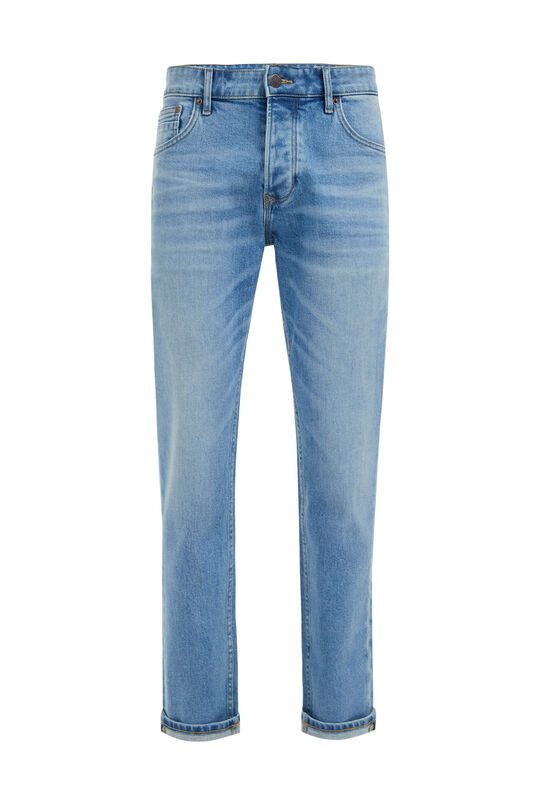 Herren-Slim-Fit-Jeans mit Stretch, Blau