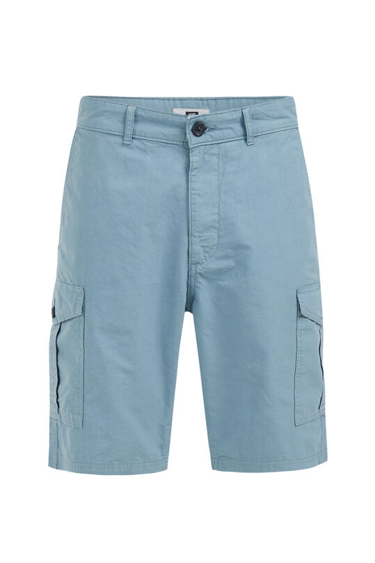 Cargo-Shorts mit bequemer Passform, Graublau