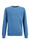 Jungen-Sweatshirt mit Rippeinsätzen, Graublau