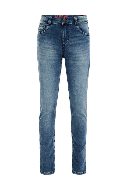 Jungen-Slim-Fit-Jeans, Kobaltblau