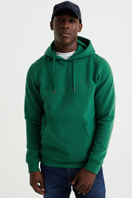 Herren-Sweatshirt mit Kapuze, Grün