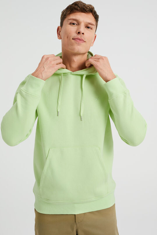Herren-Sweatshirt mit Kapuze, Hellgrün