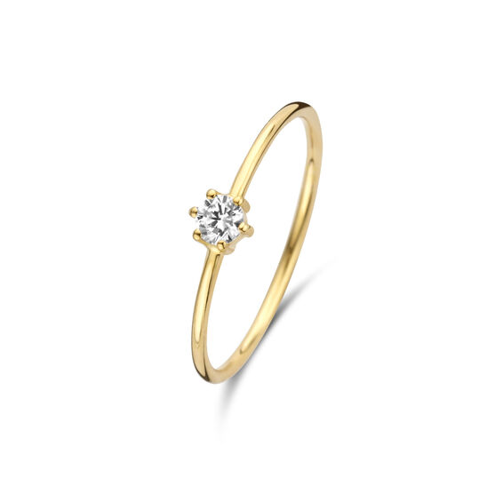 Damen Ring,Verlobungsring Isabel Bernard, Gold