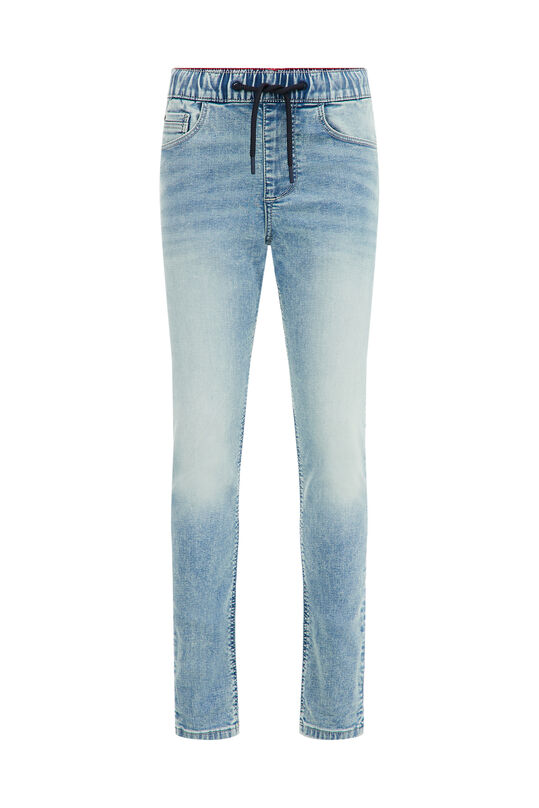Jungen-Slim-Fit-Jeans, Hellblau