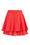 Damenrock mit Muster, Rot