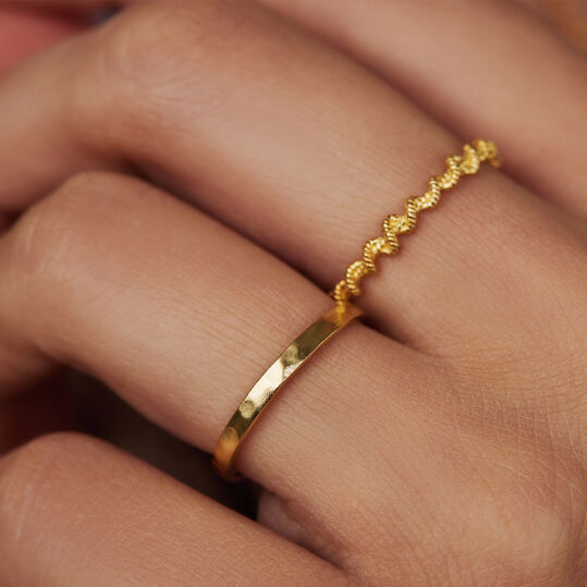 Damen Ring Violet Hamden, Gold